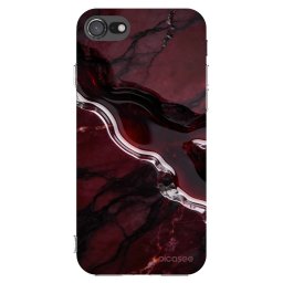Átlátszó szilikon tok az alábbi mobiltelefonokra Apple iPhone SE 2022 - Cherry stone