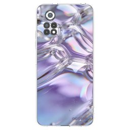 Átlátszó szilikon tok az alábbi mobiltelefonokra Xiaomi Poco X4 Pro 5G - Iridescent bubbles