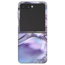 Fashion Case Samsung Galaxy Z Flip7 5G - Iridescent bubbles
