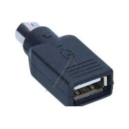 Csatlakozó adapter, átalakító, 1x 6Pin Mini DIN dugó (PS2) . 1x USB-alj A ew02797