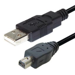 USB-KÁBEL A-TIPUSÚ DUGÓ/MINI-8p USB-DUGÓ 2,0M ew02803