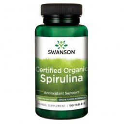 Swanson Spirulina alga tabletta - 180db
