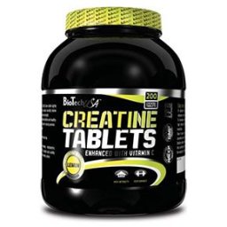 BioTech USA Creatine citrom rágótabletta - 200 db