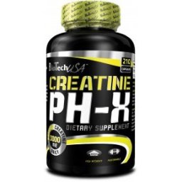 BioTech USA Creatine pH-x kapszula - 210 db