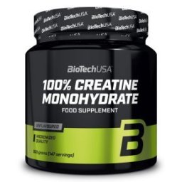 BioTech USA 100% Creatine Monohydrate por - 500g