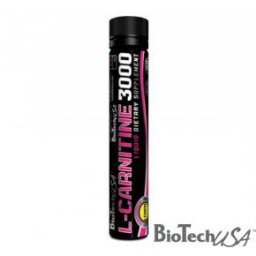 BioTech USA L-Carnitine 3000mg ampulla narancs - 20x25 ml