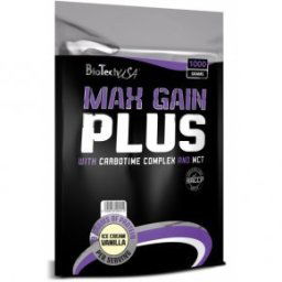 BioTech USA Max Gain Plus eper-banán csokoládé - 1000g zacskó