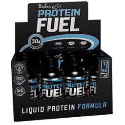 BioTech USA Protein fuel ananász-mangó ital - 12x50 ml