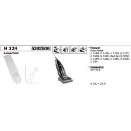 Porszívó alkatrész,papír PORSZÍVÓZSÁK 4db HOOVER U3120,U3128,U3130,U3137,U3140,U3141,HANSEATIC, 637,578, H20, H20 A porszívóhoz ew02933
