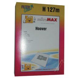 Porszívó alkatrész, H127M Porzsák 4db HOOVER ew02935
