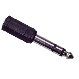 Csatlakozó adapter jack 6.3MM STEREO JACK DUGÓ/3.5MM STEREO JACK ALJ ew02958