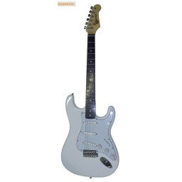 SoundSation SST 611 Stratocaster elektromos gitár fehér