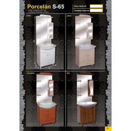 GUIDO PORCELĂN âS65â FĂRDĹSZOBA BĂTOR FĂźrdĹszobaszekrĂŠny komplett Sima TĂźkĂśrrel