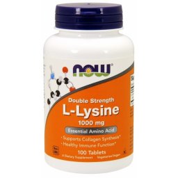 Now L-Lysine (lizin) 1000 mg tabletta 100 db