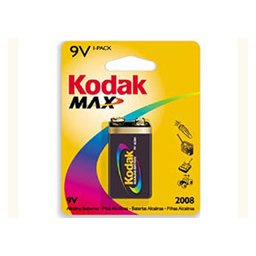 Kodak Max Super Alkaline 9V elem