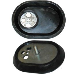 Bojler alkatrész Alaplap, zárófedél tömítéssel Merloni, Ariston bojlerhez ew03926