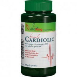 Vitaking Cardiolic Formula gélkapszula - 60db