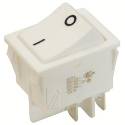 Kávéfőző alkatrész BILLENŐKAPCSOLÓ 2-POL 16A/250V 22X30, NEM VILÁGÍTÓ ew00568