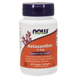Now Astaxanthin 4mg kapszula - 60db