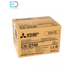 Mitsubishi CK-D746 10 x 15cm ( 2 x 400/800 prints ) Media Set