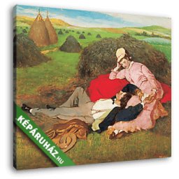 Szinyei Merse Pál: Szerelmespár II., 1918 (30x25 cm, Vászonkép )