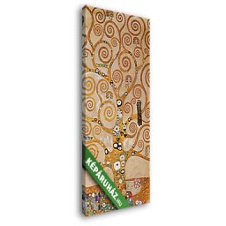 Gustav Klimt: Az élet fája (fríz részlet) (20x40 cm, Vászonkép )