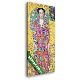 Gustav Klimt: Eugenia Primavesi portréja, 1913 (20x35 cm, Vászonkép )