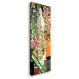 Gustav Klimt: Táncosnő (20x45 cm, Vászonkép )