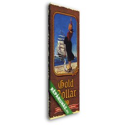 Gold Dollar (20x45 cm, Vászonkép )