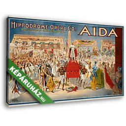 Aida - Hippodrom Opera Co. (40x25 cm, Vászonkép )