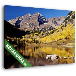 Maroon Bells, Aspen, Colorado (35x25 cm, Vászonkép )