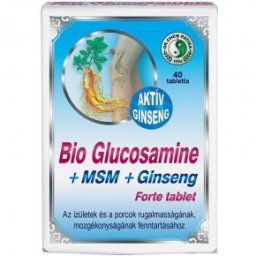Dr. Chen Bio-Glucosamine + MSM + Ginseng (Ginzeng) Forte tabletta - 40db