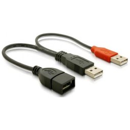 USB A/A Y Adat+Tap Delock 65306