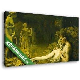 Vaszary János: Aranykor (40x25 cm, Vászonkép )