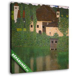 Gustav Klimt: Schloss Kammer, kastély az Attersee-nél I. (1908) (25x25 cm, Vászonkép )