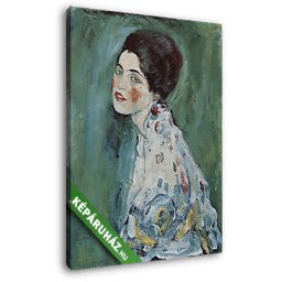 Gustav Klimt: Fiatal lány portréja (1916) (20x25 cm, Vászonkép )