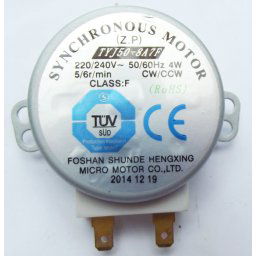 Tányérforgató motor TYJ50-8A7F