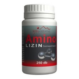 Vita Crystal Amino Lizin kapszula - 250 db kapszula