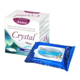 Vita Crystal Anion tisztasági betét (30db) + Silver törlőkendő (20db) - 10 doboz