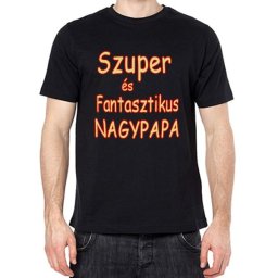Szuper nagypapa - Tréfás póló