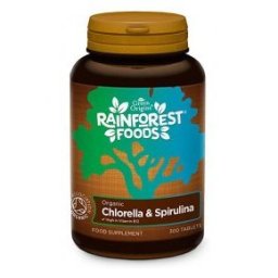 Rainforest Bio Chlorella-Spirulina tabletta - 300 db