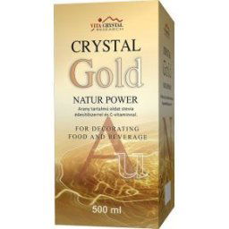 Crystal Gold Natur Power aranykolloid - 500 ml