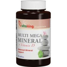 Vitaking Multi Mega Mineral tabletta - 90 db