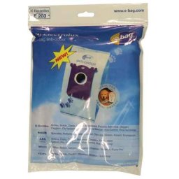 Porszívó alkatrész, SBAG E203 ANTI ODOUR mikroszűrős porzsák Electrolux porszívóhoz ew04048