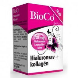 BioCo Hyaluronsav + Kollagén lágyzselatin kapszula - 30db