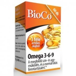 BioCo Omega 3-6-9 kapszula - 60db