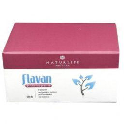 Flavan Naturlife antioxidáns hatású polifenolokkal és inulinnal kapszula - 60db