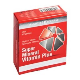 Magister Doskar Super Mineral Vitamin Plus tabletta - 90 db