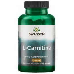 Swanson L-Carnitine tabletta - 100db