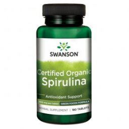 Swanson Spirulina alga tabletta - 180db